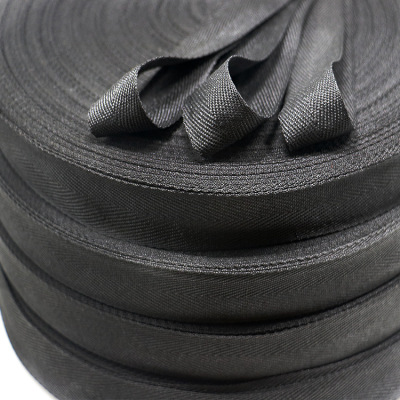 Black Word Band 2.5cm Laundry Basket Boud Edage Belt Clothing Bags Portable Belt Crafts Ribbon Wholesale