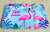 Thin printed flannel print pad flamingos print pad digital print pad