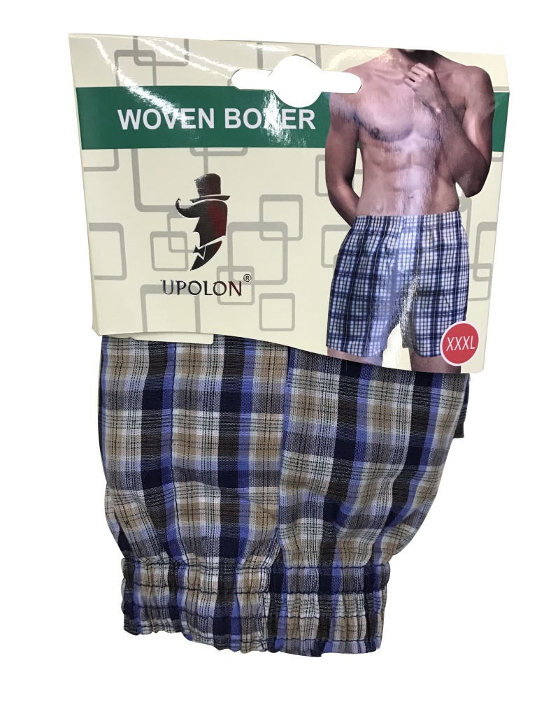 男士内裤阿罗裤平角宽松内裤格子短裤休闲明星热裤家居大裤衩