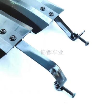 Earthen mountain snow bike ultra-wide rain plate quick release Halley mud plate mud removal model 2059