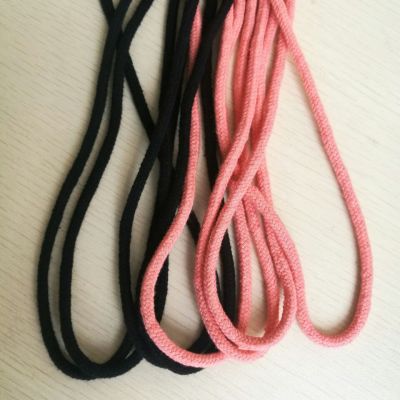 5mm Cotton Bag Rui round Rope Fashion Environmental Protection Copper Head Sweater Rope Creative Eight-Strand Pants Hat Rope Sweatshirt Hat Rope Hat Rope Color