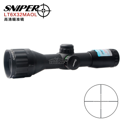 Sniper 6X32 short ten line polarization sight