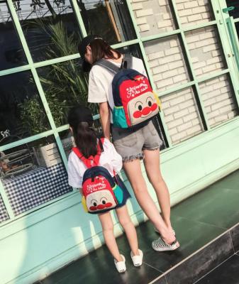 Children's backpack cartoon backpack double shoulder backpack bread man kindergarten 2-8 year old cute small bag