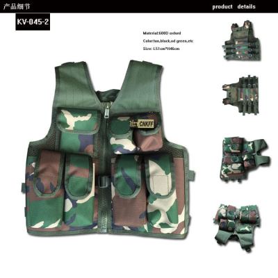 Manufacturer direct sales child camouflage tactical vest