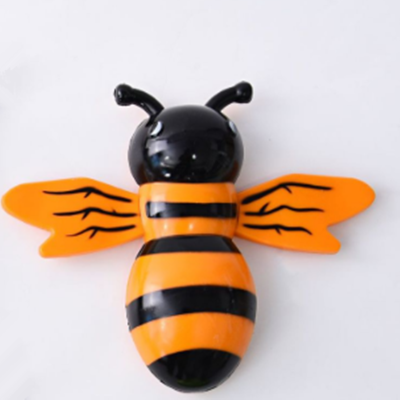 Bee cartoon thermometer window thermometer