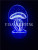 3D mini desk lamp creative advertisement LED custom lamp jellyfish night light touch USB seven color lamp