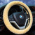 New plush steering-wheel cover winter car interior with short fleece to keep warm and skid resistant