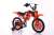 Children's bicycle 1216 men and women's tricolour motorcycle