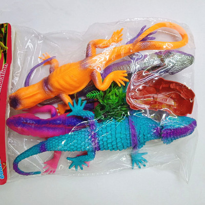 Enamel animal lizard 4 with a whistle over house toy head bag 0916-22