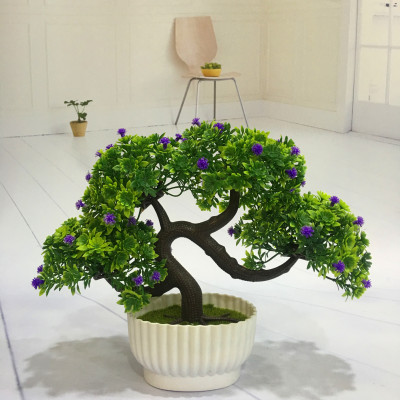 Mini simulated potted plant