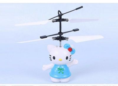 Induction aircraft Wholesale minion induction aircraft remote control aircraft luminous electric jingle cat toys street from small toys