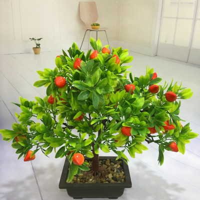 Mini simulated potted plant