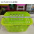 Bath basket plastic portable basket large picnic basket shopping basket durable apple basket CUO304Y0070 hand basket