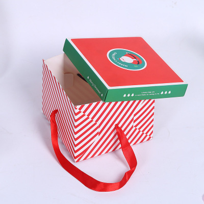 High - grade gift candy box paper box wholesale Christmas apple box gift bag wedding cake box