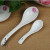 Spoons in All Sizes Soup Spoon Spoon Glaze New Colored Bone China Ceramic Tableware Factory Direct Sales Exclusive for Supermarket