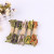Color woven manual leaves first hemp waxing rope cloth to make colorful leaves colorful rope