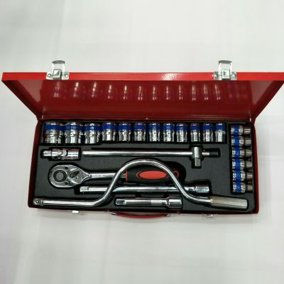 24 - piece box set tool kit blue band set tool kit set
