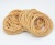 Wang zhen xing plastic, high temperature resistant beige rubber band, sushi box packing reinforced natural rubber band
