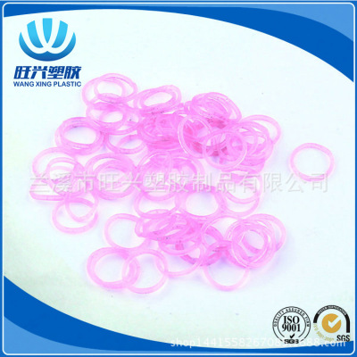 Wang zhen xing plastic, long - term supply high elastic hair hair elastic rubber band environmental quality