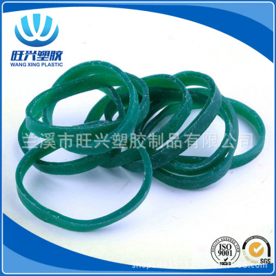 Wang zhen xing plastic, 25 * 3 mm transparent green rubber rubber ring rubber band elastic band