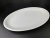 Commodity ceramic plate fish plate tableware 14-inch egg-shaped rope fish plate