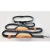 Pet supplies multi-function running reflective pull dog leash double elastic walk dog leash