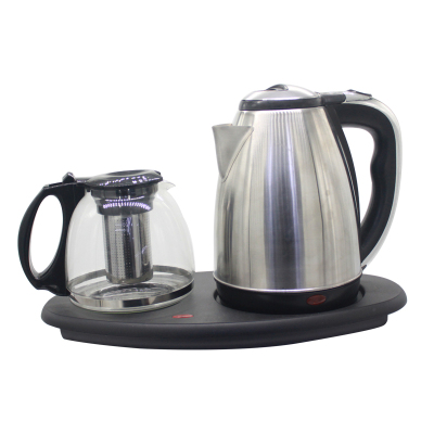 Household automatic power cut stainless steel electric kettle glass tea set household kettle set