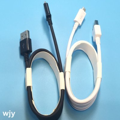 Spot F paper android data line samsung S4 quick charging wire TPE material 1 meter national standard copper 2A black and white
