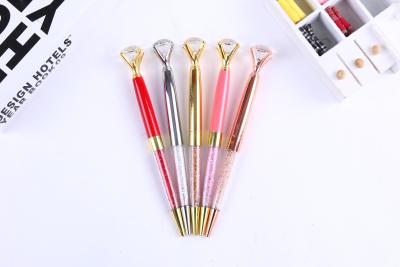 Big diamond pen big diamond pen ball pen gift pen manufacturer production can be customized