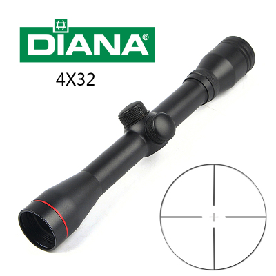 Diana shock proof 4X32 high clear special differentiation targeting mirror
