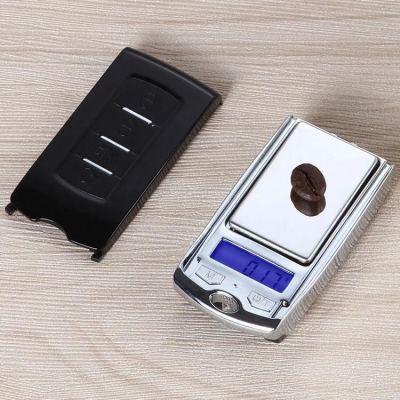 Portable mini jewelry scale electronic balance 0.01g 0.1g powder scale car key