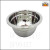 Df99457 Korean Style Soup Plate Stainless Steel Soup Plate Soup Plate Noodle Basin Soup Bowl Noodle Bowl Multi-Purpose Basin Deepening Basin for Kitchen Hotel