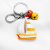 Cartoon beach series key chain pendant creative jewelry satchel car accessories hang pendant