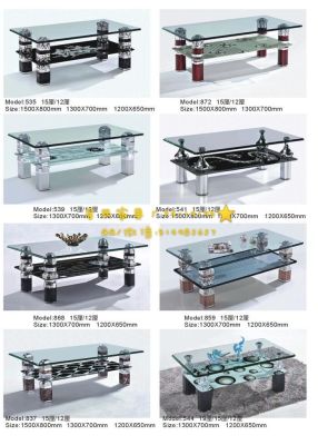 Glass Coffee Table Coffee Table Small Table Factory Direct Sales Tempered Glass Coffee Table Small Table Furniture Factory Direct Sales
