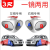 Car accessories with small round mirror rear view mirror