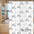 Partition Curtain Waterproof and Mildew-Proof Thickened Hanging Curtain Punch-Free Bathroom Bath Shower Curtain