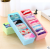 Five compartments underwear storage box plastic sorting box drawer type socks storage can be stacked storage box