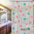 Bathroom Shower Curtain Rod Waterproof Toilet Thickened Partition Curtain Curtain Cloth