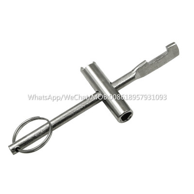 Water valve key wrench
