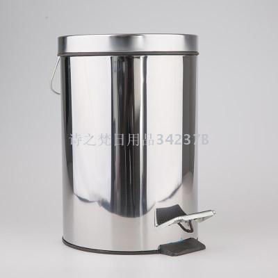 Stainless steel foot refuse domestic galvanized flame retardant inside the barrel manufacturers wholesale