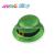 Irish Festival Painting Gold Powder Ring Buckle Gold Powder round Cap National Day PVC Material Custom Printing Logo Factory Direct Sales