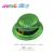 Irish Festival Painting Gold Powder Ring Buckle Gold Powder round Cap National Day PVC Material Custom Printing Logo Factory Direct Sales