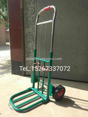 Luggage cart, warehouse truck, small trolley, folding cart, shrinking cart, luggage cart, pulling cart