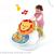 YAYAYAMulti-functional four-in-one baby walker light music trolley table toy