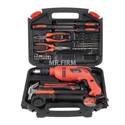 A multi-functional hardware gift combination tool kit for the electric tools group of the 26 impact electric drill