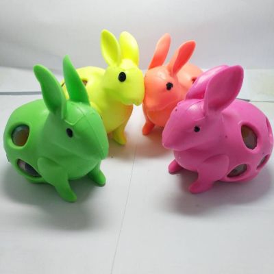 Self-produced and self-marketing new rabbit vent ball pressure grape ball pinched hot sales