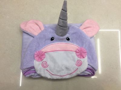 Unicorn new baby bamboo fiber blanket cover 500gsm amazon hot style 90*90