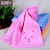 No twist pure cotton towel cartoon bear children's towel super soft absorbent bamboo fiber towel