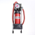 New red foot step gas cylinder high pressure foot step car electric car pump with a barometer manufacturers wholesale