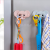 1252 Creative Cute Elephant Wall-Mounted Sticky Hook Nail-Free Door Rear Hook Multi-Purpose Strong Adhesive Seamless Hook